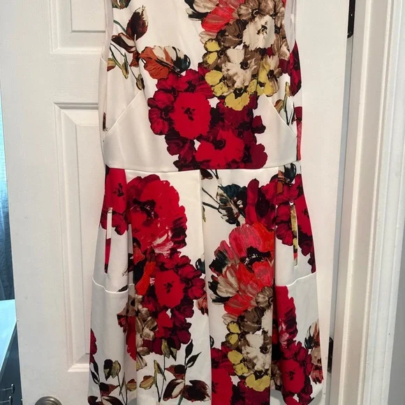 Floral Sleeveless Dress - Picture 2 of 6